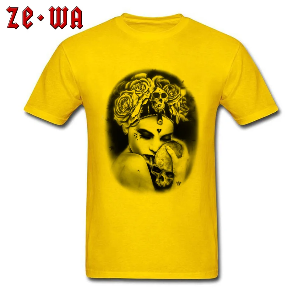 November 100% Cotton Fabric T Shirts for Men Short Sleeve Casual Tops Tees Retro Summer Crew Neck Clothing Shirt Normal November yellow
