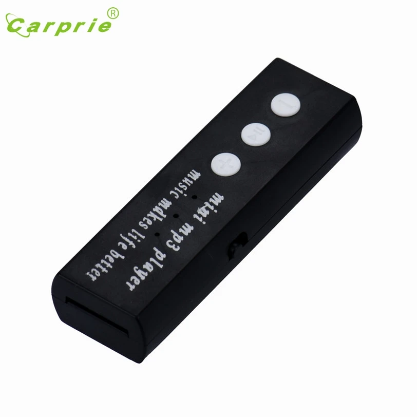 CARPRIE Mp3 плеер мини USB клип цифровой музыкальный Поддержка 16 Гб SD TF карта Apr21