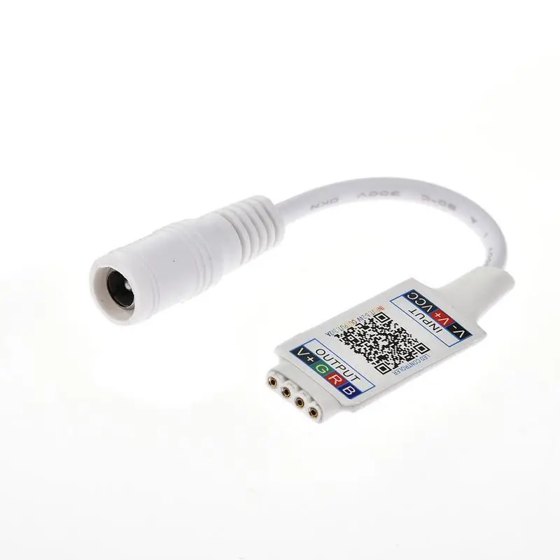 

Mini RGB Bluetooth Controller DC5V 12V 24V Mini Music Bluetooth Controller Light Strip Controller For RGB LED Strip
