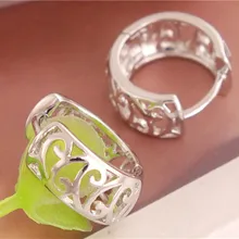 H: HYDE, 1 пара сережек серебристого цвета, опт, ювелирные изделия для женщин, милые серьги, Букле д 'Орель