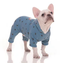 Одежда для собак для маленьких собак осень зима теплый комбинезон для Щенок Чихуахуа плотное пальто Комбинезоны для французского бульдог домашнее животное костюм