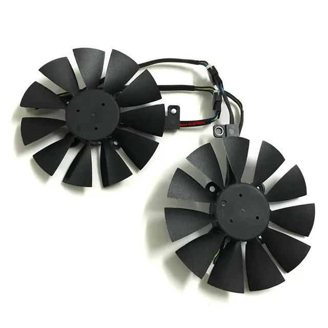 Modest Computer VGA gpu Cooler dual RX480 graphics card fan for ASUS Dual RX 480 Video Cards Cooling