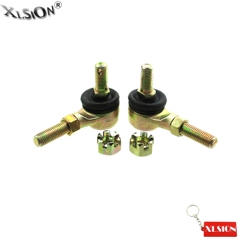 XLSION Aftermarket Tie Rod End Set 10mm For Hammerhead Trailmaster 150 150cc ATV Go Kart Replace Part # 6.000.062 | Автомобили и