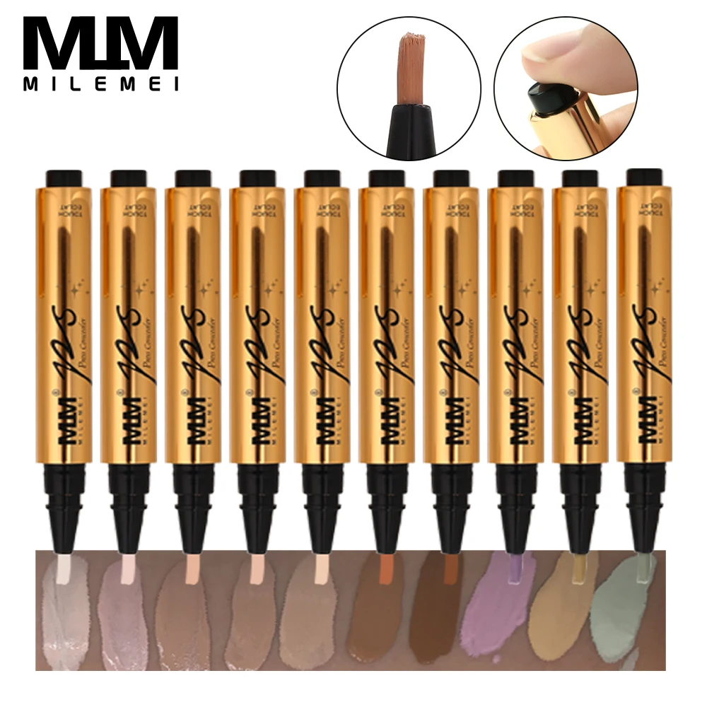 

MILEMEI Liquid Concealer Full Cover Face Corrector Conceal Base Foundation Makeup Cover Maquillaje Makeup