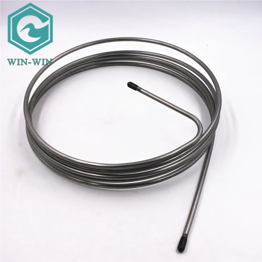 

1/4 waterjet coil tube for robotic water jet cutter