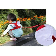 Шлейка и поводок для малышей, ремень безопасности для детской ходунки, соединитель на запястье против потери