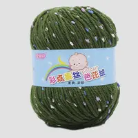 High Quality Baby Cotton Cashmere Yarn For Hand Knitting Crochet Worsted Wool Thread Colorful Eco-dyed Needlework 4