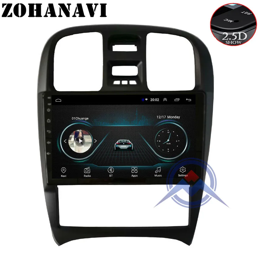 

9 inch 2.5D Android 8.1 Car multimedia player for Hyundai Sanat EF Tagaz 2007 2008 2004-2009 car radio GPS navigation Wifi