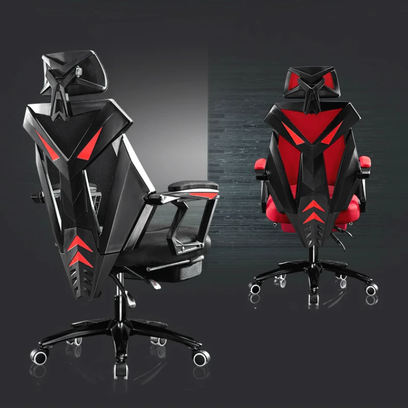 Gaming Chair Multi-function Lifting Office Boss Chair Lying Rotation Computer Chair with Waist Pill