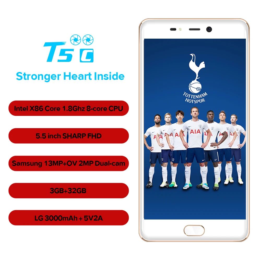 LEAGOO T5C 5.5 Inch 1920x1080 FHD Smartphone 3GB RAM 32GB SC9853 Octa Core Android 7.0 13MP Fingerprint 4G LTE Mobile Phone LEAGOO T5C 5.5 Inch 1920x1080 FHD Smartphone 3GB RAM 32GB SC9853 Octa Core Android 7.0 13MP Fingerprint 4G LTE Mobile Phone