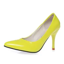 Women ‘s shoes 2017 spring and summer new sexy high heels candy color fine with wedding shoes comfortable dance shoes 9.5cm