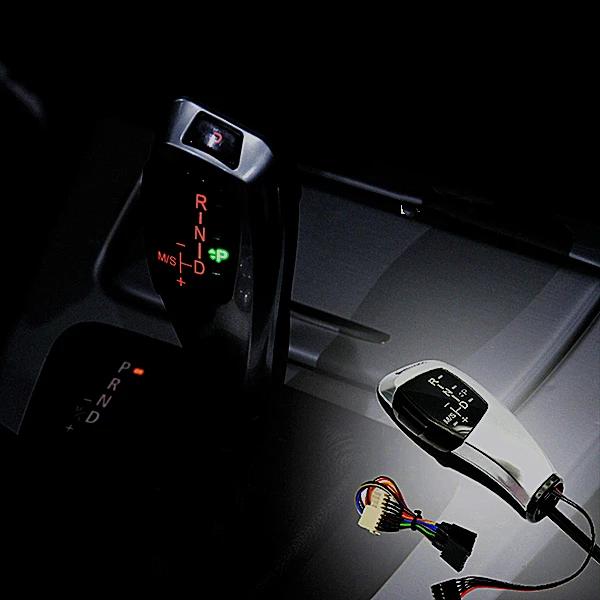 RHD LHD ручка переключения передач для f48 BMW X1 серии- Автомобильный Электрический светодиодный рычаг переключения передач 5 минут простая установка