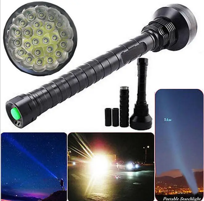 

24*Cree XML T6 LED 72000 lumen Outdoor lighting waterproof floodlight flashlight,torch,lantern,camping light, lamp, Hunting