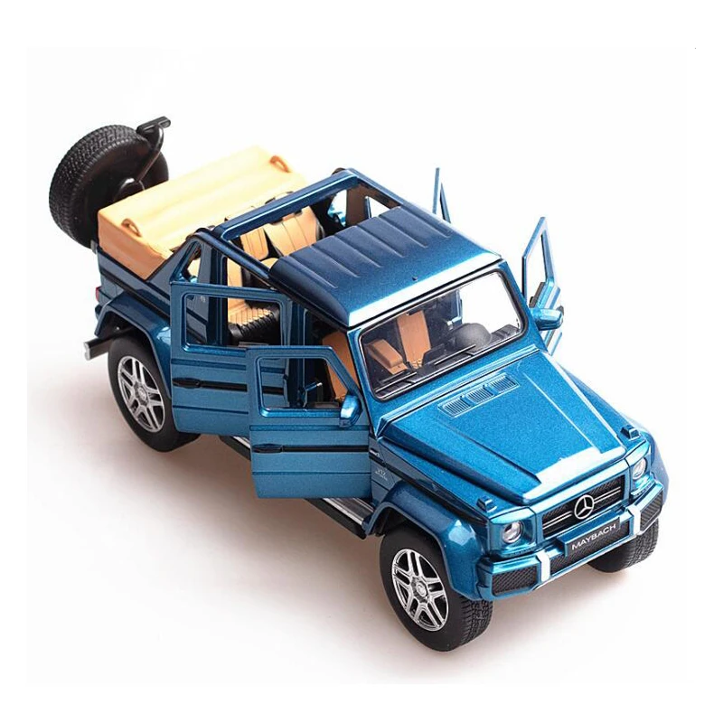 

1:32 G650 Diecast Car Model With Openable Doors Pull Back Function Music Light Kids Toy Gifts Free Shipping