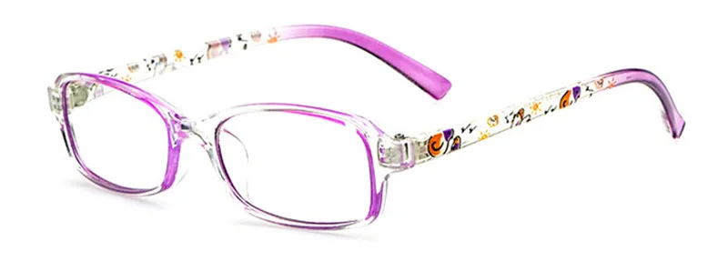TR90 ребенок дети мальчик девочка легкий близорукость оправы дети очки Rx в состоянии Фирменная Новинка - Цвет оправы: Purple