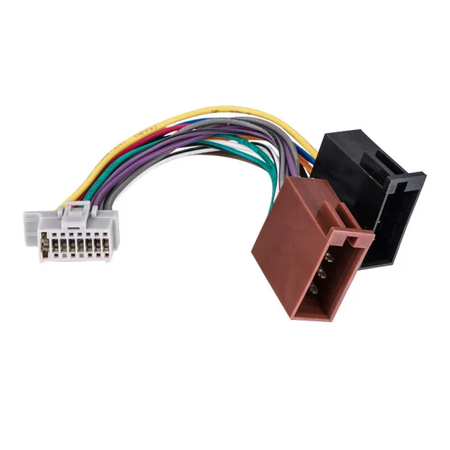 Buy Car Stereo Radio 16 Pin ISO standard Wiring