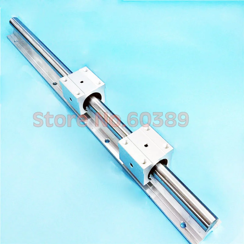 

1 X SBR16 L 350mm supported rails 2 pcs SBR16UU Linear Guides bearing blocks for CNC