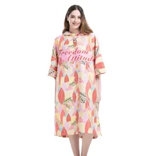 Leaves Printing Changing Robe Bath Towel Soft Fashion Outdoor Adult Hooded Beach Towel Poncho Movemen Bathrobe Towel Bathrobe Leaves Printing Changing Robe Bath Towel Soft Fashion Outdoor Adult Hooded Beach Towel Poncho Movemen Bathrobe Towel Bathrobe