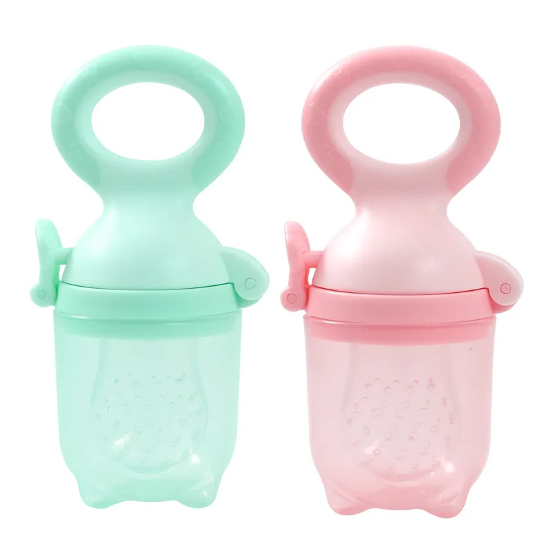 

New Fresh Food Nibbler Baby Pacifiers Feeder Nipples Kids Fruit Feeders Feeding Safe Baby Supplies Nipple Teat Pacifier Bottles