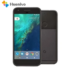 Разблокированный сотовый телефон htc Google Pixel X/XL 5,0/5,5 дюймов экран 4G LTE 4 Гб ram 32 ГБ/128 ГБ rom телефон