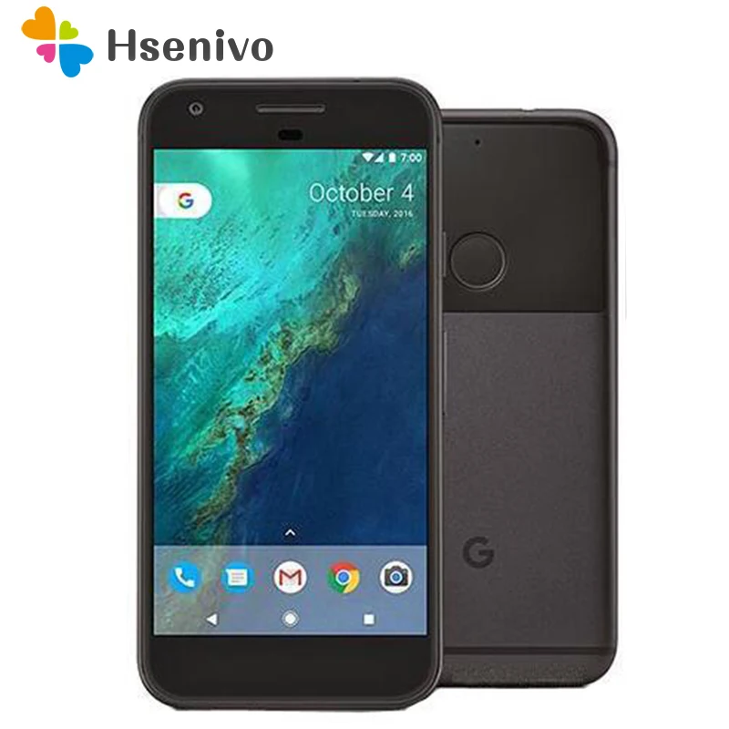 Original desbloqueado teléfono celular HTC Google Pixel X/XL/5,0/5,5 pulgadas de pantalla 4G LTE 4 GB RAM 32 GB/128GB ROM teléfono