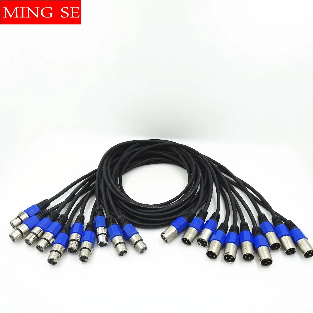 

10Pcs/lots 3-PIN DMX signal line, (1M,1.5M,2M,3M,4M,5M,6M,7M,8M,9M,10M) LED PAR stage lights dmx cable dj equipment 100% new