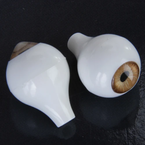 8pcs 14mm Round Acrylic Doll Eyes Eyeballs For Porcelain Vinyl Doll Holloween Mask
