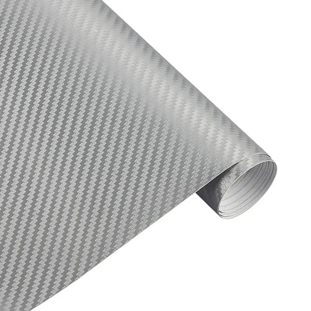 

50x127cm 3D Carbon Fiber good flexibility Auto Car Body Change Color Interior Decor Film Sticker Car Decorative Film