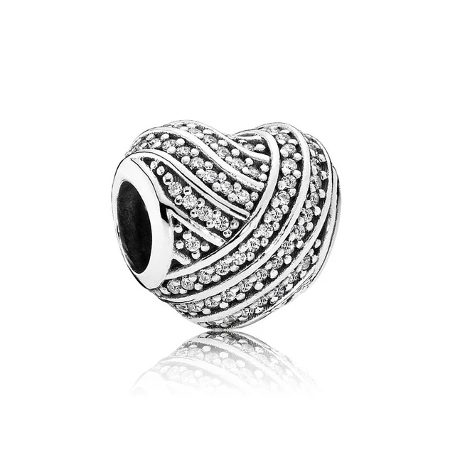 

Kristie Original Copy High-Quality 1:1 100%925 Pure Silver Love Beads Gift Preferred Free Postage