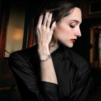 

Tinze Wrist Watch for Women 2018 New Fashion Calendar Waterproof Watch Rose Gold Watch Women Relogio Feminino Montre Femme