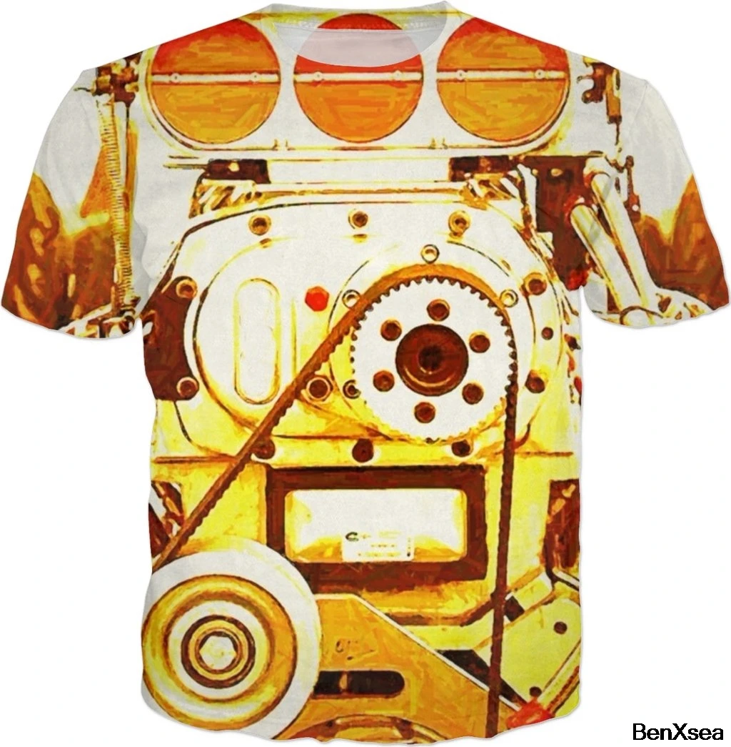 

BLOWER MOTOR T-SHIRT Printed Hip Hop Fashion Top Tees