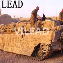 VILEAD 3 м x 6 м(10 футов x 19 футов) пустынная цифровая камуфляжная сетка Военная армейская камуфляжная сетка укрытие для охоты кемпинга автомобильные чехлы