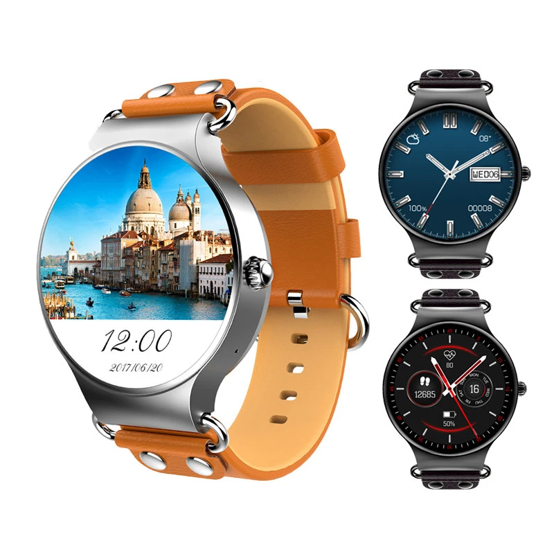 

Newest KW98 Bluetooth Smart Watch Android 5.1 8GB Wifi GPS 3G Smartwatch SMS card Heart Rate Monitor pedometer health tracker