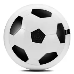 1 шт. новейший Безопасный внутренний детский спортивный мяч с воздушной мощью футбольный диск игра яркий свет электрическая подвеска