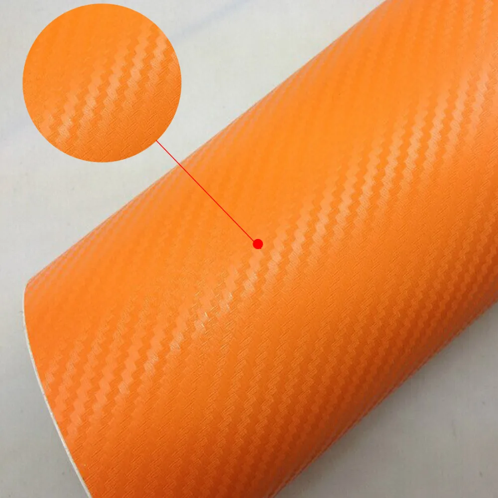 50*127CM For VW Passta Jetta Bora Golf 6 7 CC Tiguan Polo Car Carbon Fiber Sticker Accessories