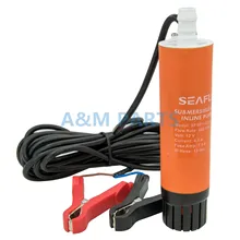 12 V лодки RV погружной встроенный водяной насос для перекачки дизельного 280 галлонов в час