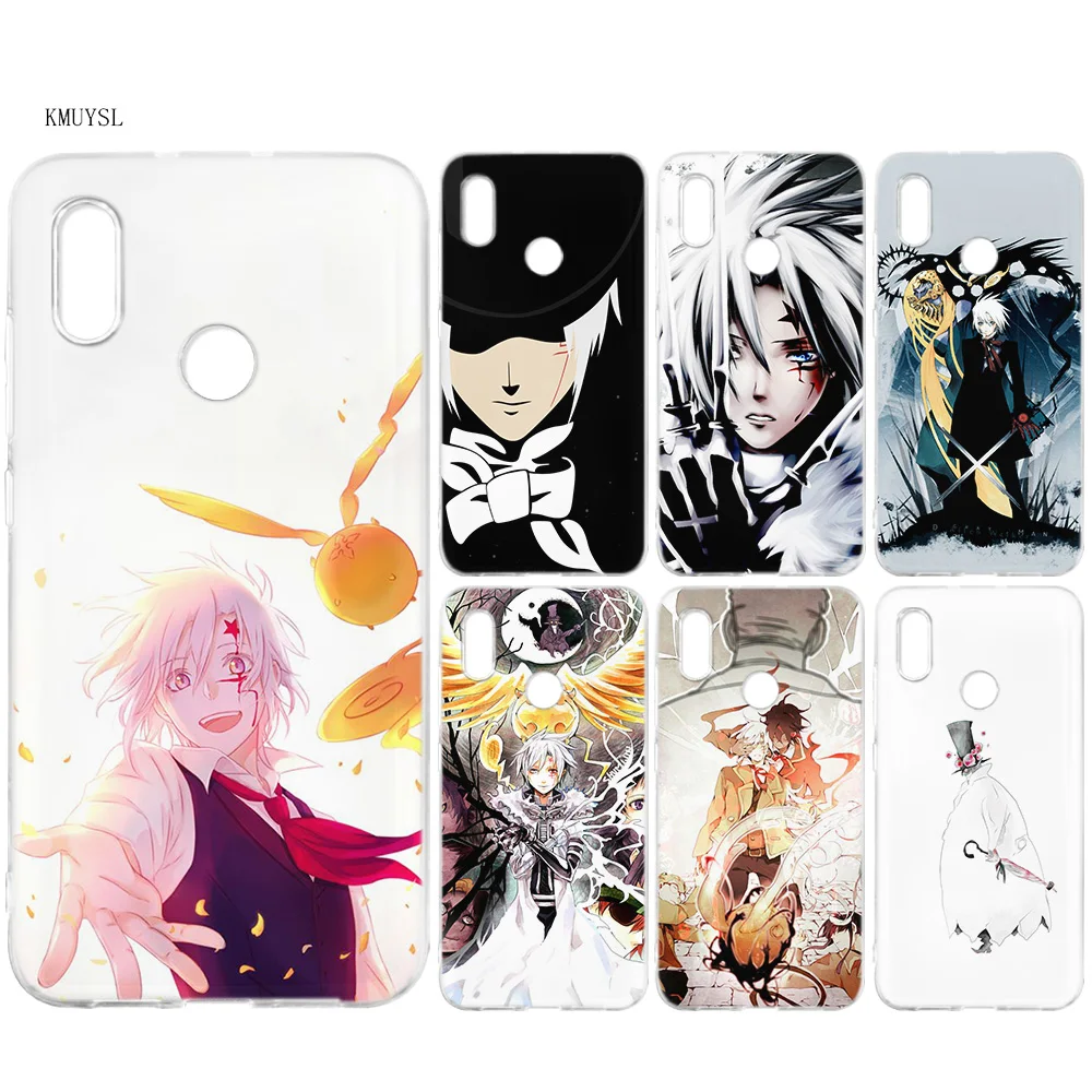 

KMUYSL D Gray-Man anime Silicone Case Cover for Xiaomi Mi A2 Lite Redmi 6 6A Note 5 5A Pro Prime S2 Y2 6X A1 5X