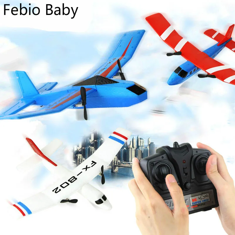 Новейший RC самолет 2 4G 2CH 310 мм EPP Профессиональный планер RTF двойной пропеллер