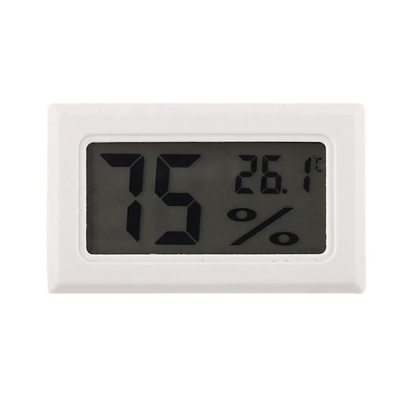 Мини цифровой термометр гигрометр комнатный Измеритель температуры и влажности удобный ЖК-датчик температуры измеритель влажности