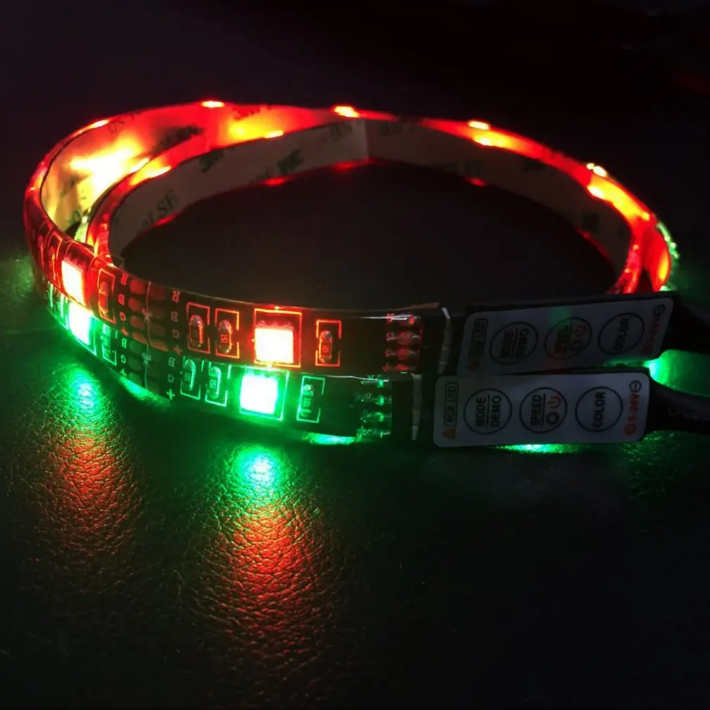30 светодиодный/метр фоновый свет телевизора 0 5/1/2 м USB кабель Мощность
