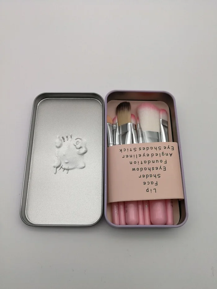 Teen Girls Cute Kitty Makeup Brushes Set Pink Box 8pcs Make up Brush Set  Makeup Tools Maquiagem With Mirror Box Storage - AliExpress