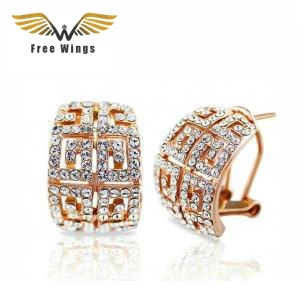 

Fashion Austrian Crystal Women Jewelry Earring CE128