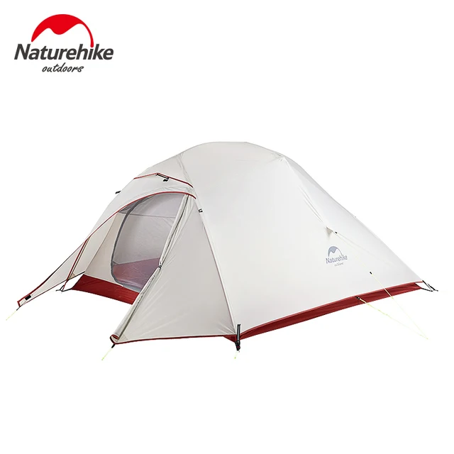 Best Offers Naturehike Cloud Up 1 2 3 Person Ultralight Tourist Tent Waterproof Wind-proof 20D Silicone Outdoor Camping Tent NH18T030-T