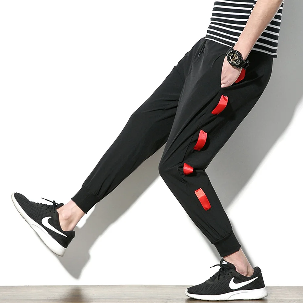 

2019 Autumn Man Casual Joggers Sweatpants Trousers for Men Tactical Gyms-clothing Male Spring Long Sweats Workout Harlan Pants