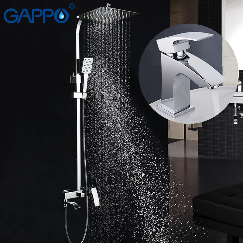 

GAPPO Basin Faucets waterfall faucet bath tub mixer basin taps shower faucet rain shower bathroom faucet mixer