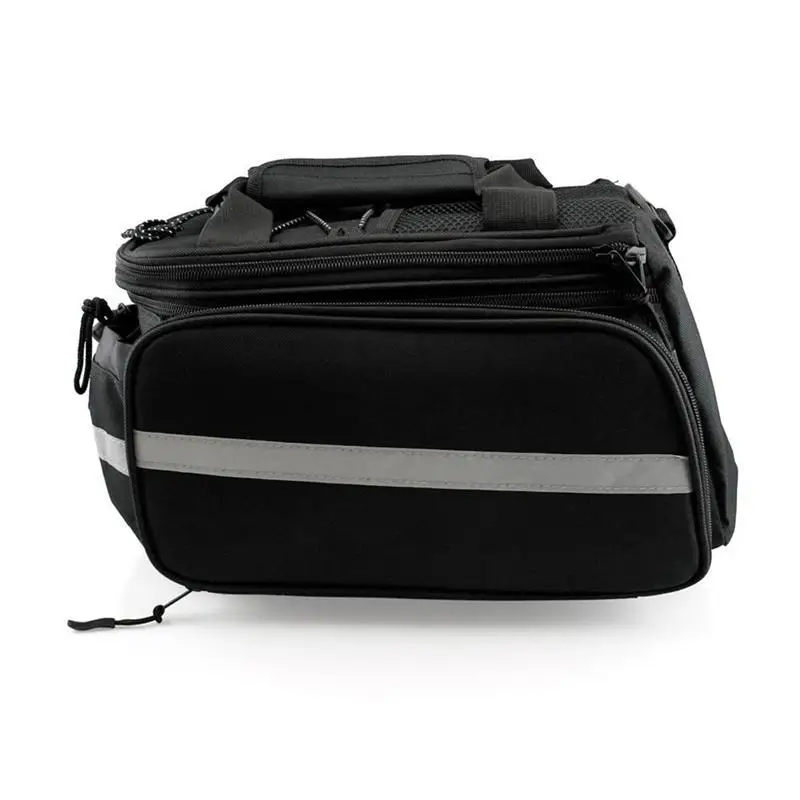 Новая велосипедная Задняя рама сумка для багажника сумка на плечо для путешествий(черный