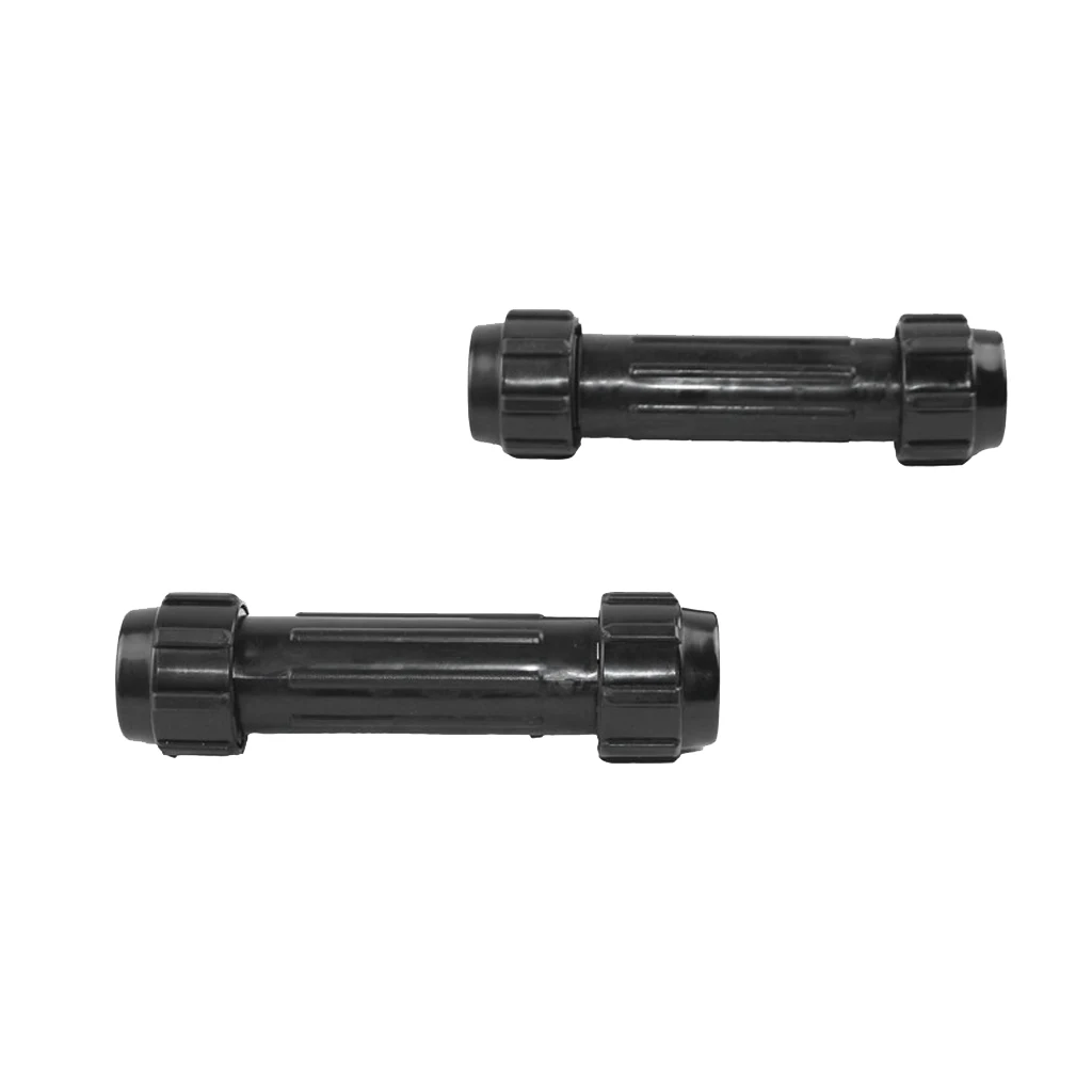2 Pieces / Set SUP Paddle Connectors Screw Joint Replacement for Kayak Fishing Boat Canoe Inflatable Boat Oars Accessories