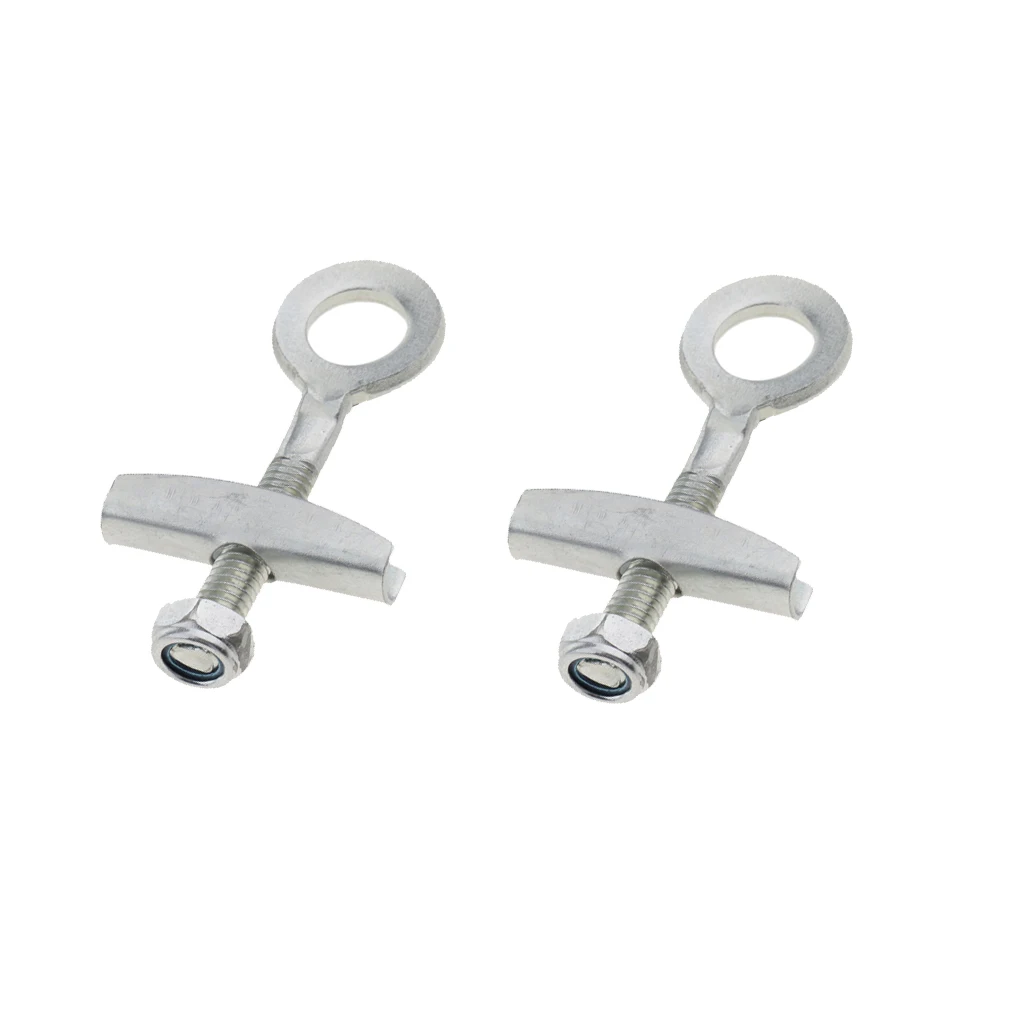 2 Pcs 10mm Hole Chain Adjuster Tensioner For 47cc 49cc Pocket Mini Dirt Motor Bike 