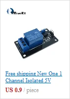 5 шт./лот один 1 канал 5 В/12 В релейный модуль щит с оптроном поддержка высокого и низкого уровня триггера для Arduino