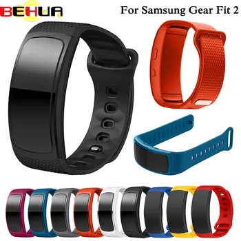 S/L Silicone Replacement Wristband For Samsung Gear Fit2 Pro band Watchband For Samsung Fit 2 SM-R360 Watch Strap Band Drop Ship sport silicone strap for samsung gear fit 2 watch band replacement wrist belt bracelet straps for samsung gear fit2 watchband